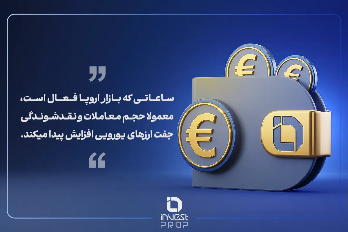 افزایش معاملات یورو در ساعات بازار اروپا